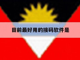 目前最好用的接码软件是