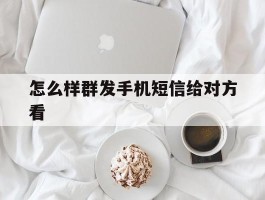 怎么样群发手机短信给对方看