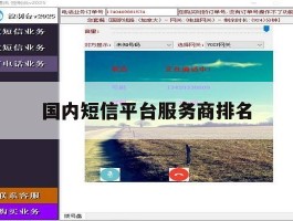 国内短信平台服务商排名